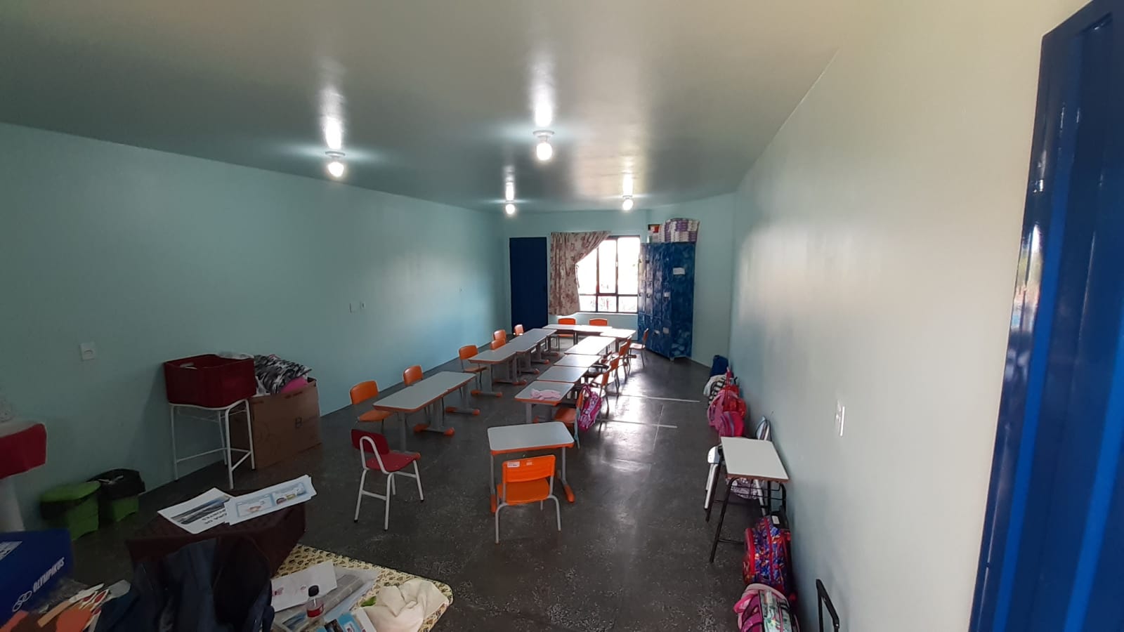 Novas salas de aula entregues à EMEI